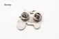 Preview: Pin MuZ Skorpion grau schwarz Preview: Pin MuZ Skorpion grau schwarz