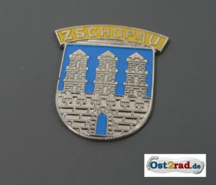 Plakette Zschopau passend für MZ ES gerade