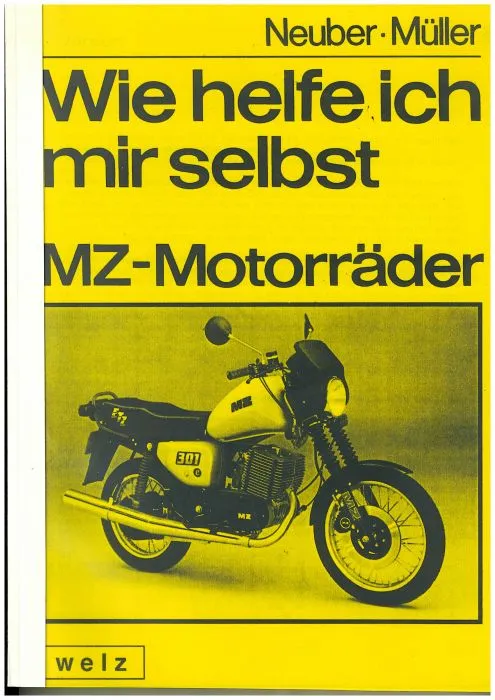 Buch MZ Motorräder - Wie helfe ich mir selbst