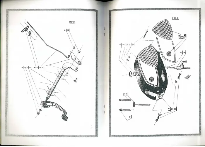 Ersatzteilkatalog CZ 250 Typ 471 deutsch
