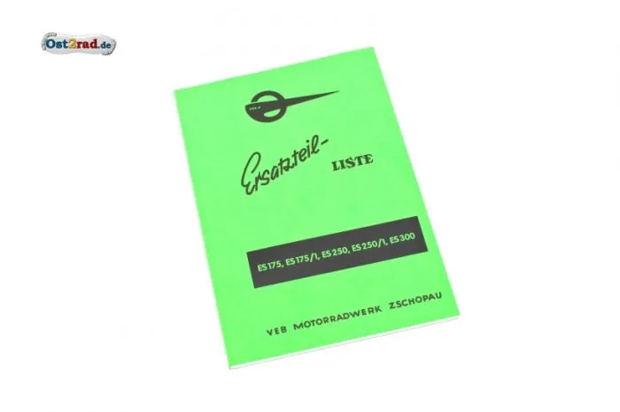 Ersatzteilliste passend für MZ ES175 ES250 ES300