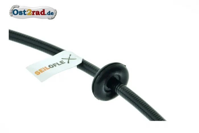 Tachowelle, Schwarz, für MZ ETZ 125 150 251, SEILOFLEX, Originallänge