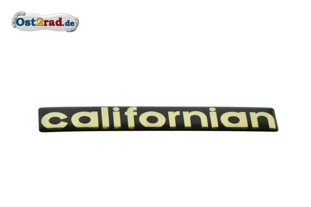 Aufkleber californian 3D Seitendeckel Jawa California Aufkleber californian 3D Seitendeckel Jawa California