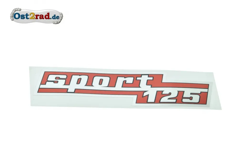 Aufkleber Seitendeckel CZ Sport 125 Typ 476 Aufkleber Seitendeckel CZ Sport 125 Typ 476