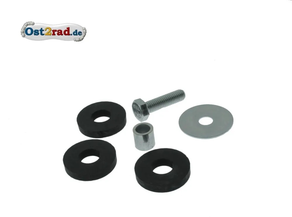 Satz Auflagegummi Tank hinten für SIMSON S51, S50 und S70 Satz Auflagegummi Tank hinten für SIMSON S51, S50 und S70
