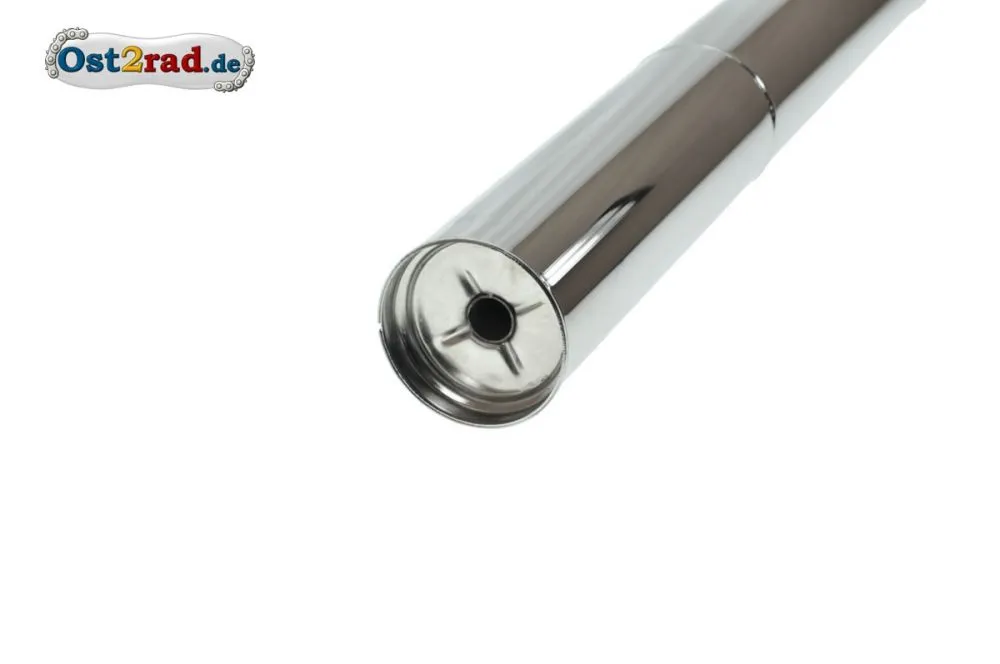 Auspuff passend für MZ TS 125, 150 hinten gerade, offen Auspuff passend für MZ TS 125, 150 hinten gerade, offen