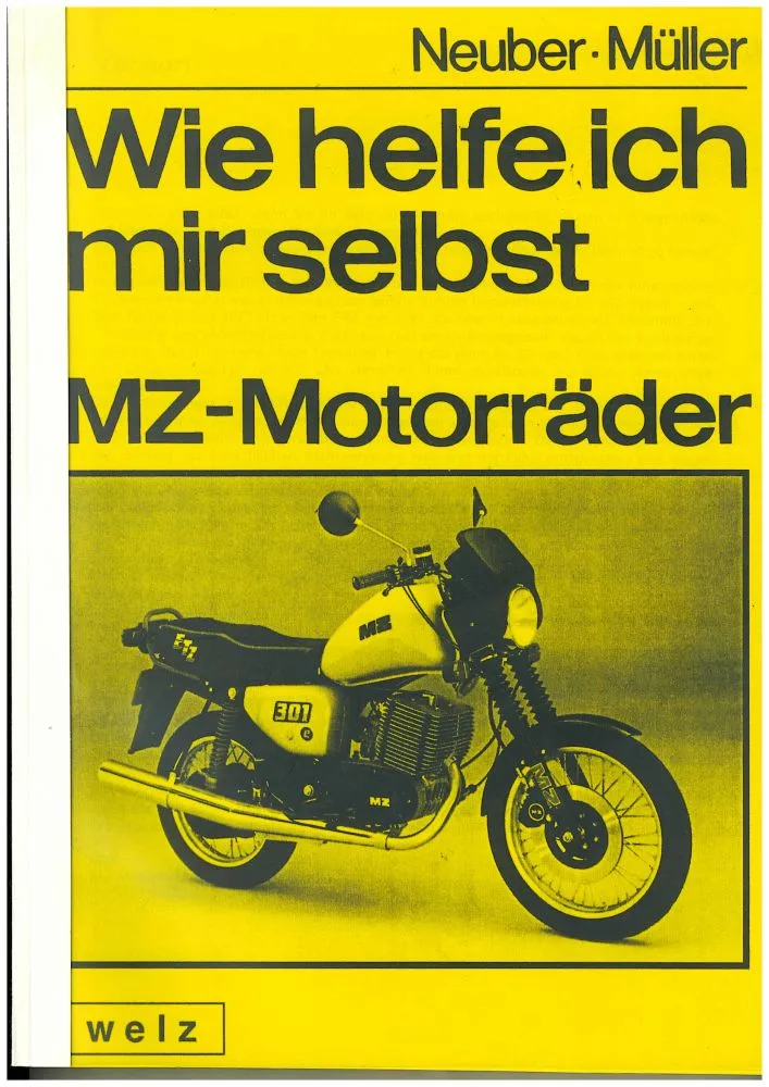 Buch MZ Motorräder - Wie helfe ich mir selbst Buch MZ Motorräder - Wie helfe ich mir selbst