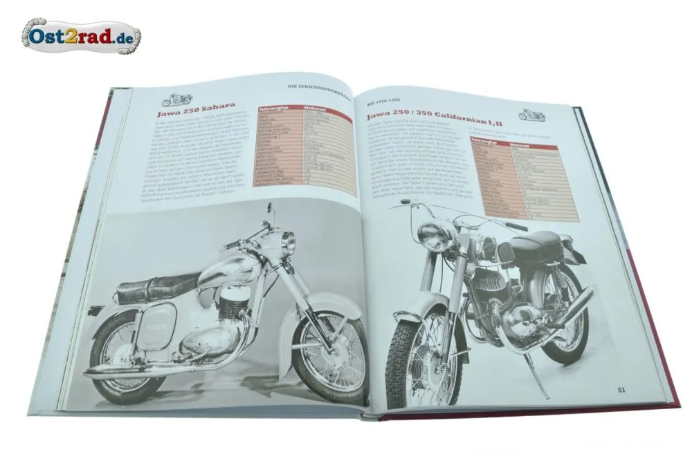 Buch Typenaufstellung Jawa Motorräder seit 1929 Frank Rönicke Buch Typenaufstellung Jawa Motorräder seit 1929 Frank Rönicke