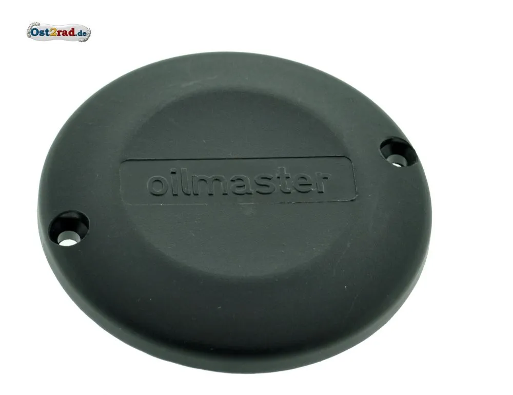 Deckel Oilmaster schwarz Motor JAWA 638 639 640 Deckel Oilmaster schwarz Motor JAWA 638 639 640