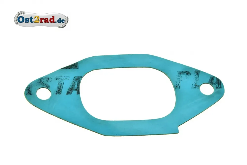 Dichtung zum Ansaugstutzen , Isolierflansch für MZ ES175/2 ES250/2 Plastasit blau Dichtung zum Ansaugstutzen , Isolierflansch für MZ ES175/2 ES250/2 Plastasit blau