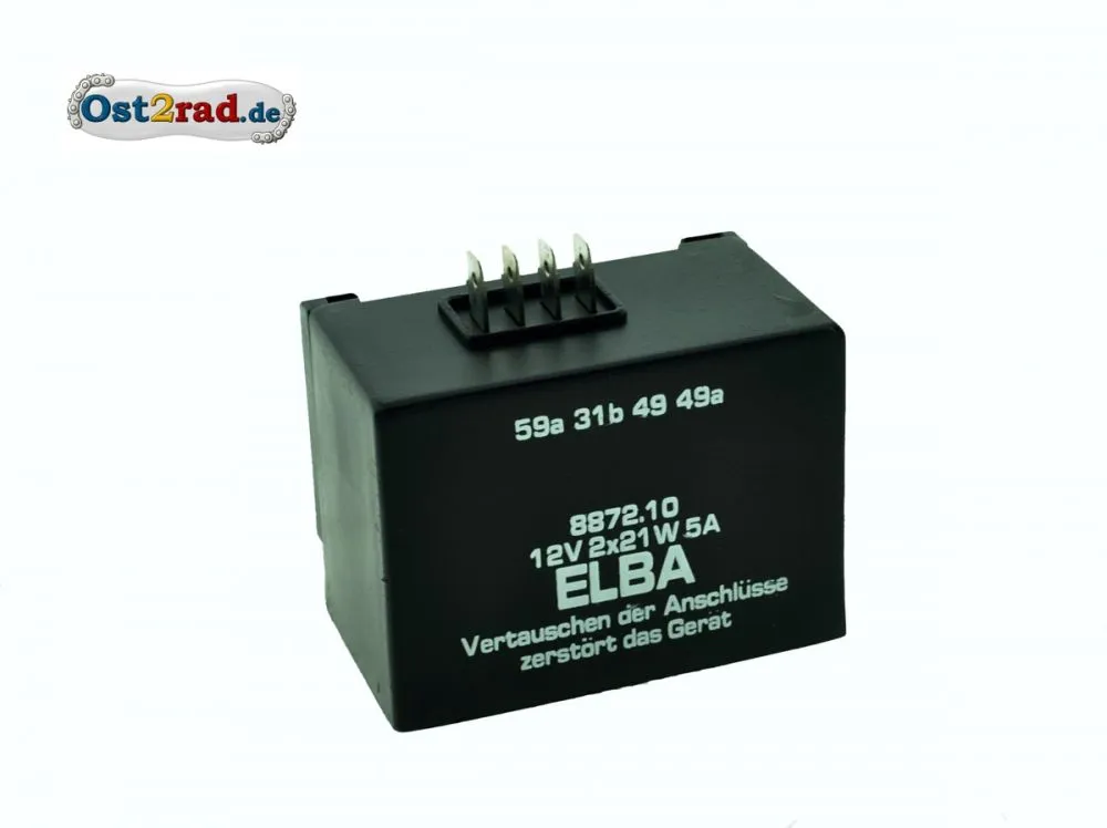 Elba Blink- und Ladebaustein 12V S51 S70 SR50 SR80 Elba Blink- und Ladebaustein 12V S51 S70 SR50 SR80