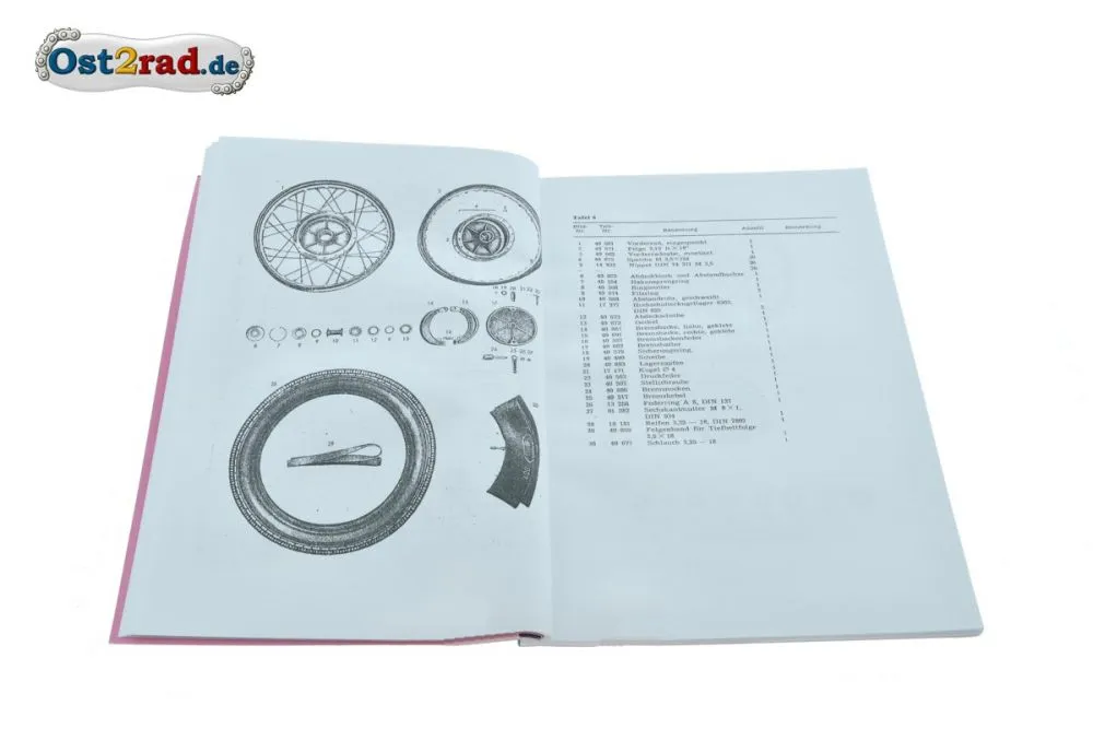 Ersatzteilkatalog AWO -S inkl. Stoye Beiwagen Ersatzteilkatalog AWO -S inkl. Stoye Beiwagen