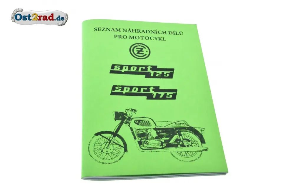 Ersatzteilkatalog CZ Sport 125 175 Typ 476 477 tschechisch Ersatzteilkatalog CZ Sport 125 175 Typ 476 477 tschechisch