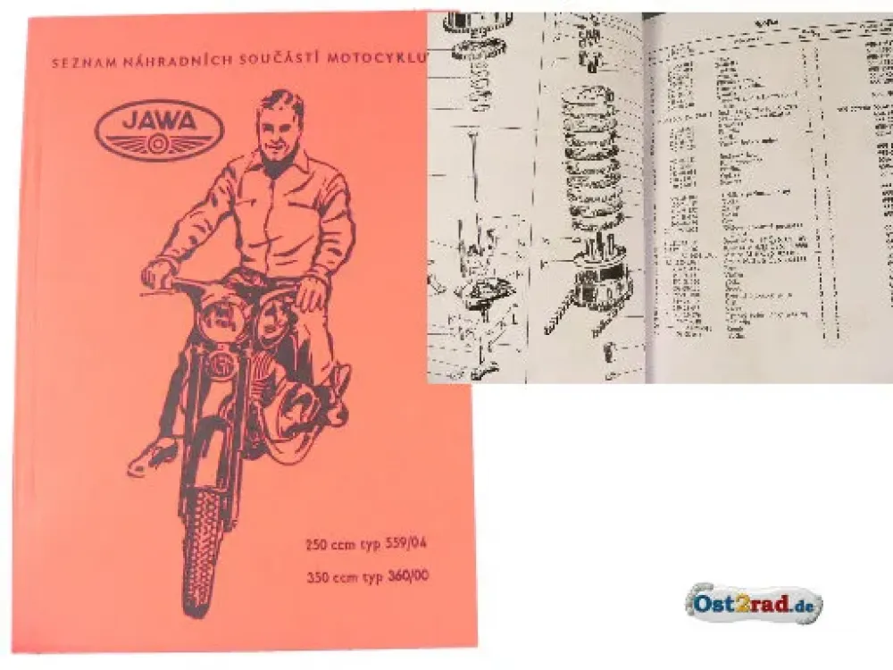 Ersatzteilkatalog JAWA Panelka 250 350 Typ 559 360 tschechisch Ersatzteilkatalog JAWA Panelka 250 350 Typ 559 360 tschechisch