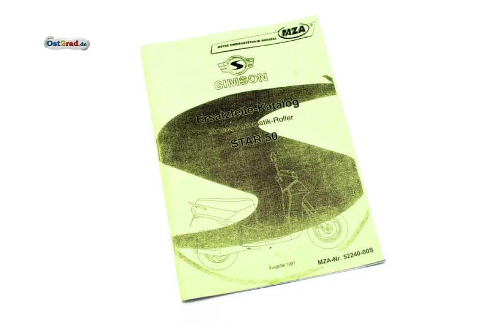 Ersatzteilkatalog SIMSON Star 50 Ersatzteilkatalog SIMSON Star 50