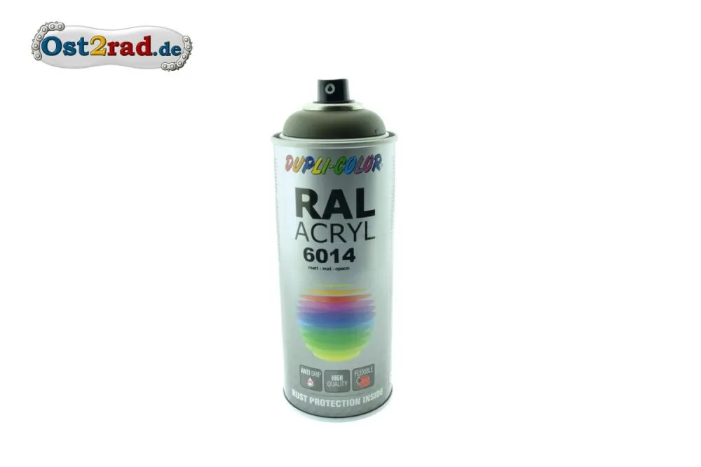 Farbspray ACRYL ähnlich OLIVGRÜN RAL 6014, matt Farbspray ACRYL ähnlich OLIVGRÜN RAL 6014, matt