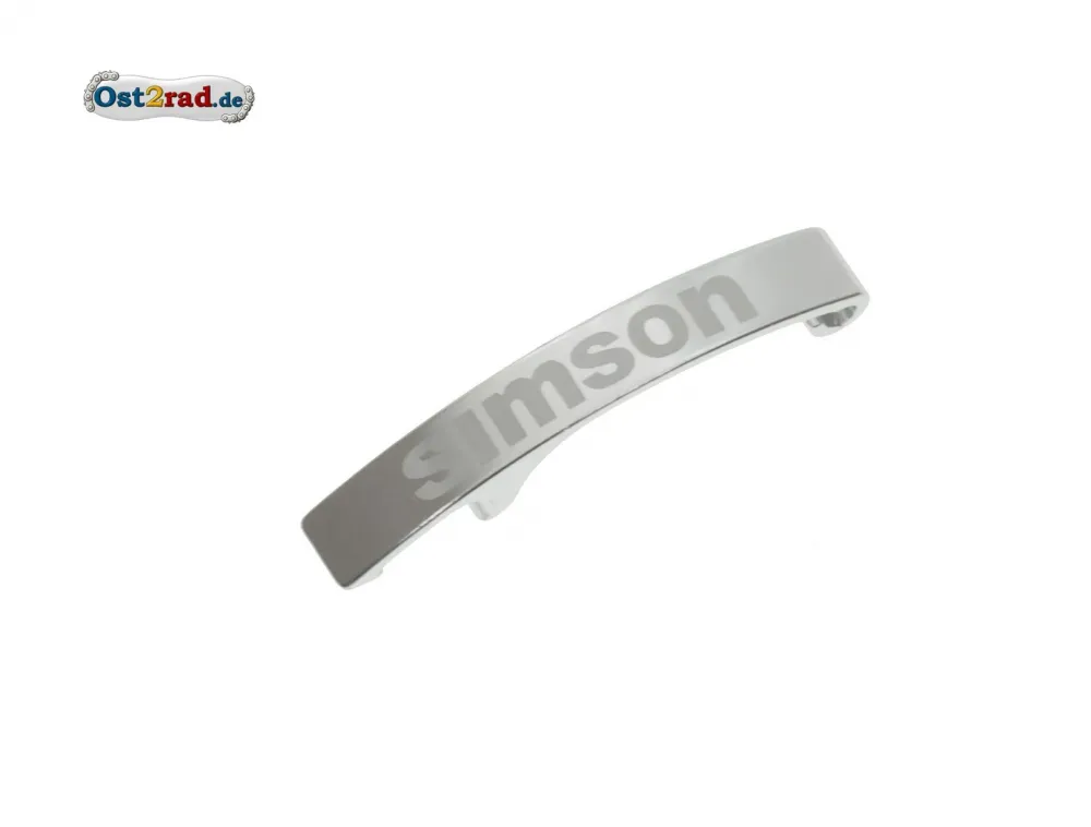 Flaschenöffner mit Lasergravur SIMSON - silber eloxiert Flaschenöffner mit Lasergravur SIMSON - silber eloxiert
