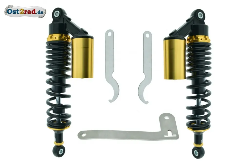 Gasdruck Federbeine - Tuning Stoßdämpfer für Simson S50 S51 Gasdruck Federbeine - Tuning Stoßdämpfer für Simson S50 S51