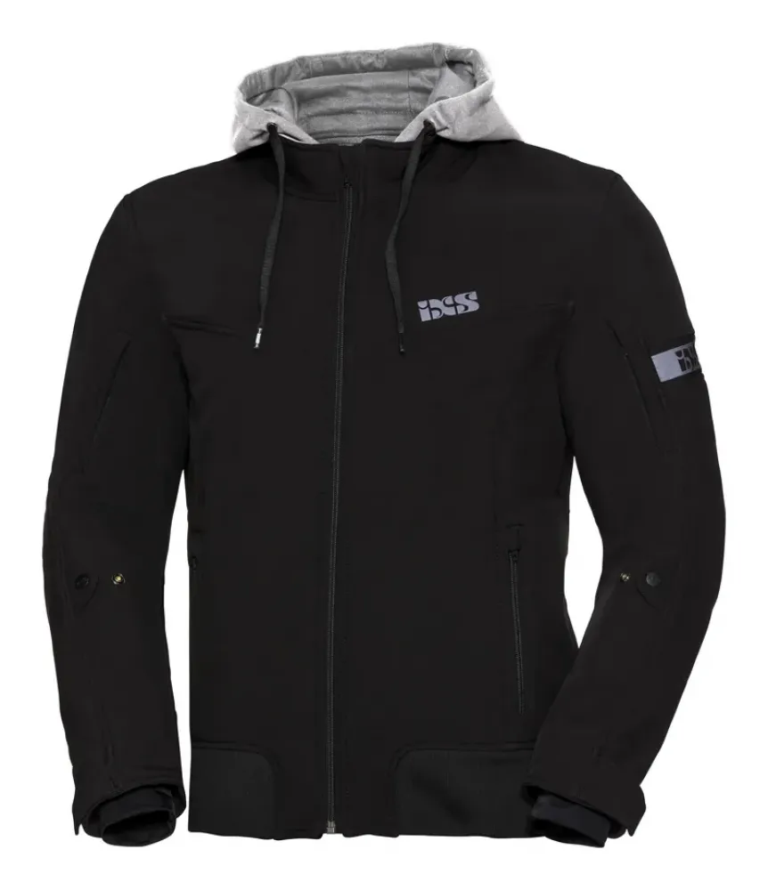 Motorradjacke Freitzeit Classic Softshell HERREN schwarz Motorradjacke Freitzeit Classic Softshell HERREN schwarz