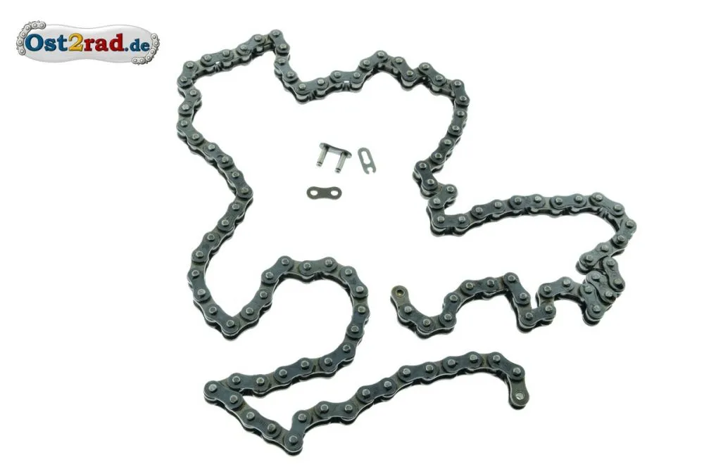 Kette 112 Glieder Antriebskette Simson Oldtimer SR1, SR2 Kette 112 Glieder Antriebskette Simson Oldtimer SR1, SR2