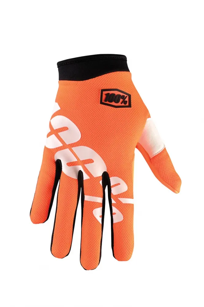 Kinder-Handschuhe IXS Itrack orange-weiß Kinder-Handschuhe IXS Itrack orange-weiß