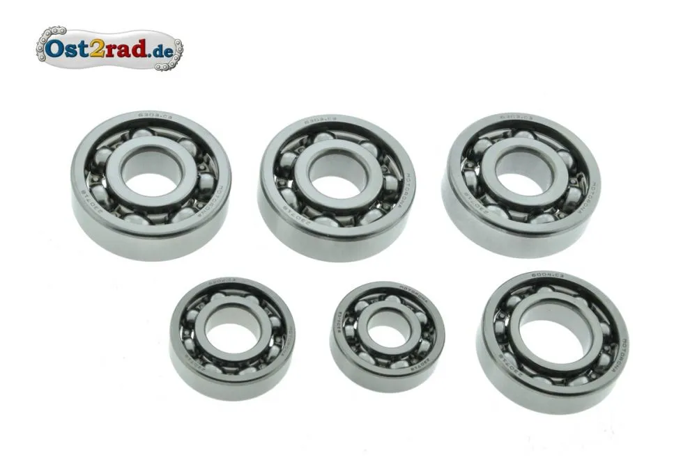 Kugellagersatz für MZ, ES ETS TS 125 150, RT 125-3, MOTORONA Kugellagersatz für MZ, ES ETS TS 125 150, RT 125-3, MOTORONA