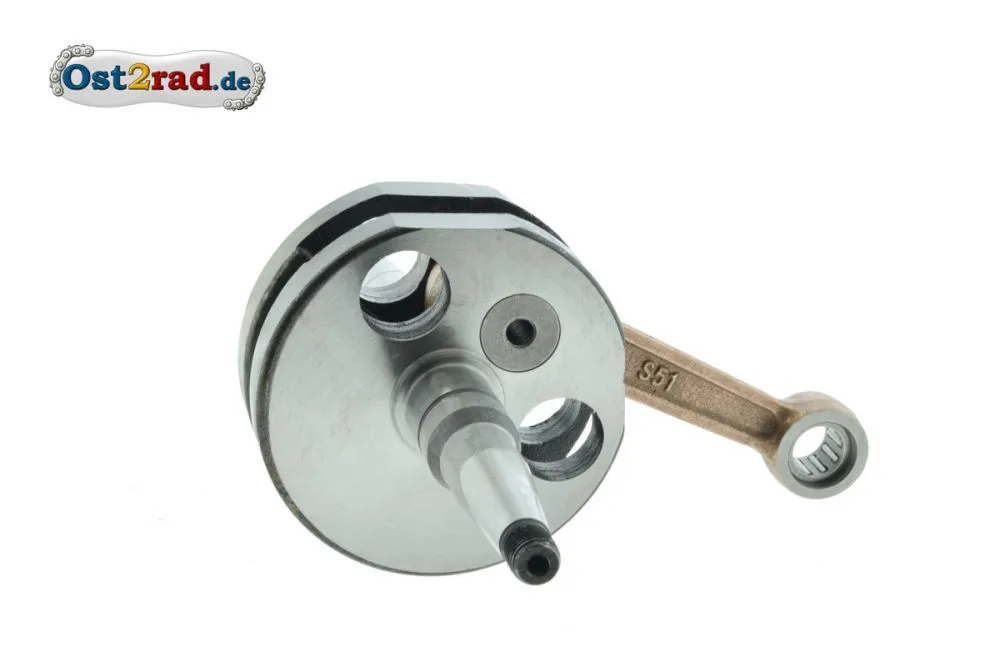 Kurbelwelle passend für Simson S70, S83, SR80, geprüfte Qualität Kurbelwelle passend für Simson S70, S83, SR80, geprüfte Qualität