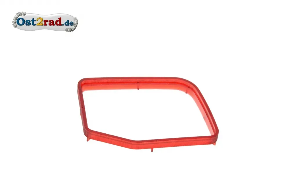 Lichtaustritt Drehzahlmesser ECKIG ROT passend für MZ ETZ 125 251 Saxon Rotax Lichtaustritt Drehzahlmesser ECKIG ROT passend für MZ ETZ 125 251 Saxon Rotax