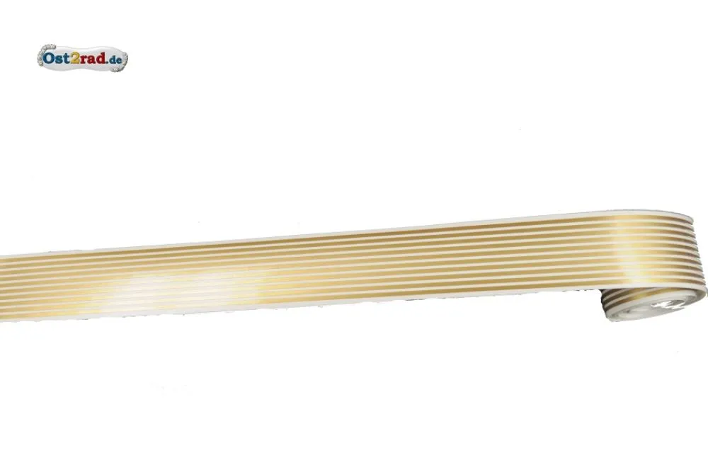 Linierstreifen Liniersatz Oldtimer Jawa RT SR2 passend für MZ 1,5 mm gold Linierstreifen Liniersatz Oldtimer Jawa RT SR2 passend für MZ 1,5 mm gold