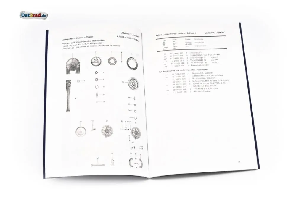 Ersatzteilkatalog SIMSON Sperber Habicht Ersatzteilkatalog SIMSON Sperber Habicht