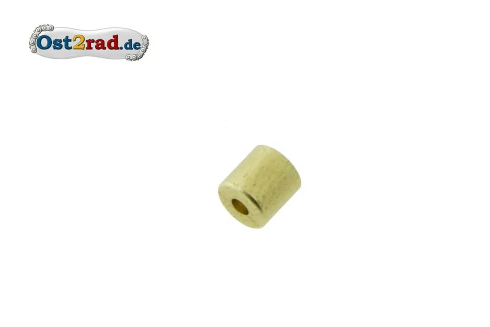 Lötnippel C 4 x 4 x 1,4 (Sondermaß für Seil 1,3mm und 1,5mm Oldtimer) Lötnippel C 4 x 4 x 1,4 (Sondermaß für Seil 1,3mm und 1,5mm Oldtimer)