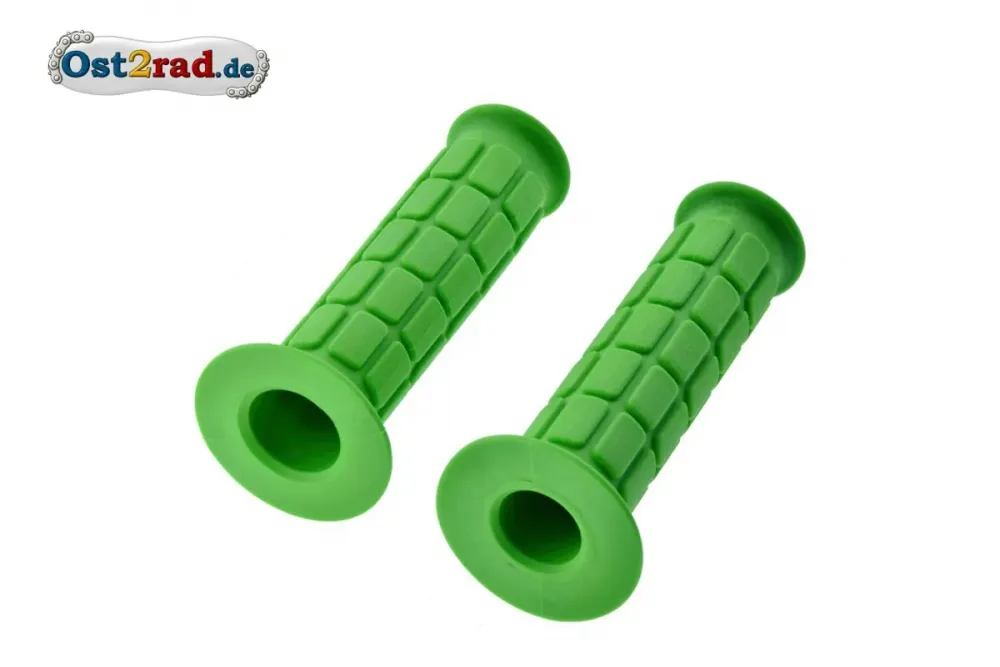 Paar Lenkergriffgummi S50 S51 SR50 MZ Gelbgrün, 1. Qualität, Plastasit Paar Lenkergriffgummi S50 S51 SR50 MZ Gelbgrün, 1. Qualität, Plastasit