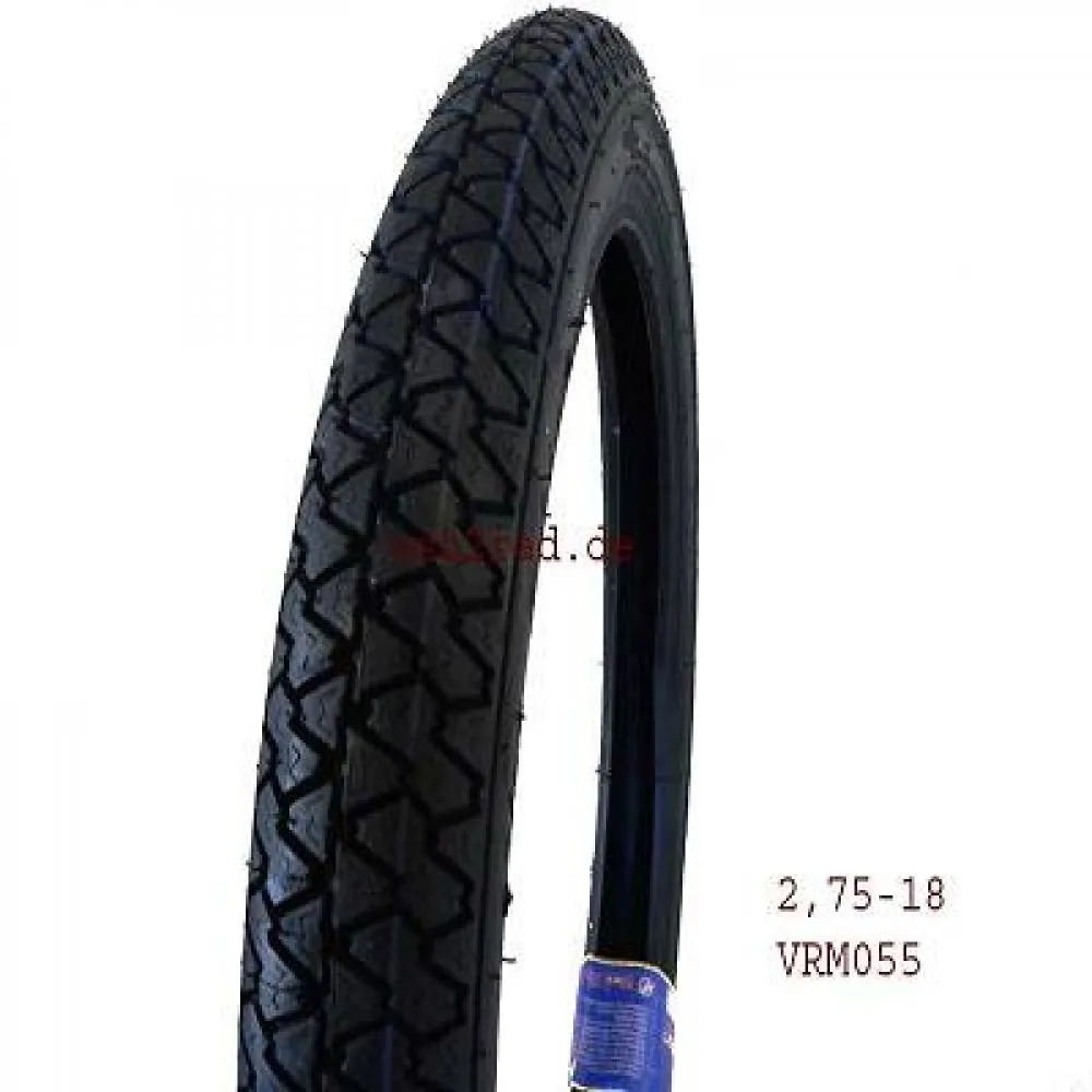 Reifen 2,75-18 Vee Rubber VRM054 Straße und Oldtimer Reifen 2,75-18 Vee Rubber VRM054 Straße und Oldtimer