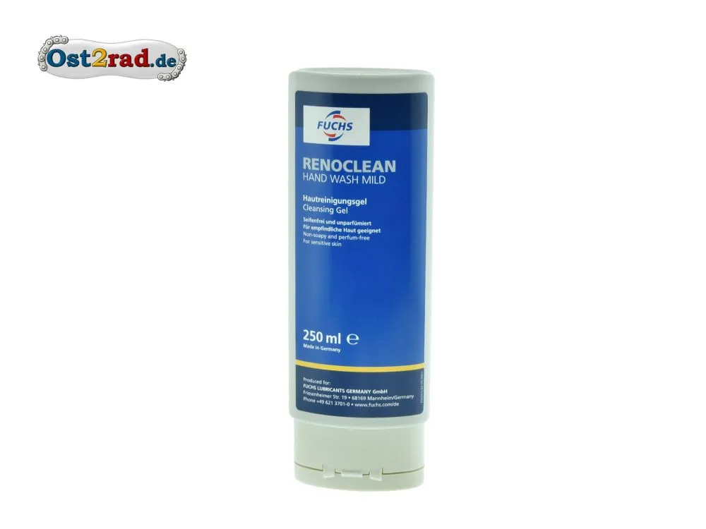 Renoclean Hand Wash mild Tube 250ml Fuchs Renoclean Hand Wash mild Tube 250ml Fuchs