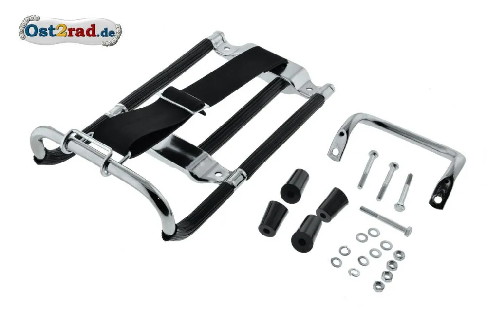 SET Gepäckträger mit Aufbockgriff + Kleinteile KR51 SCHWARZE DISTANZSTÜCKE SET Gepäckträger mit Aufbockgriff + Kleinteile KR51 SCHWARZE DISTANZSTÜCKE