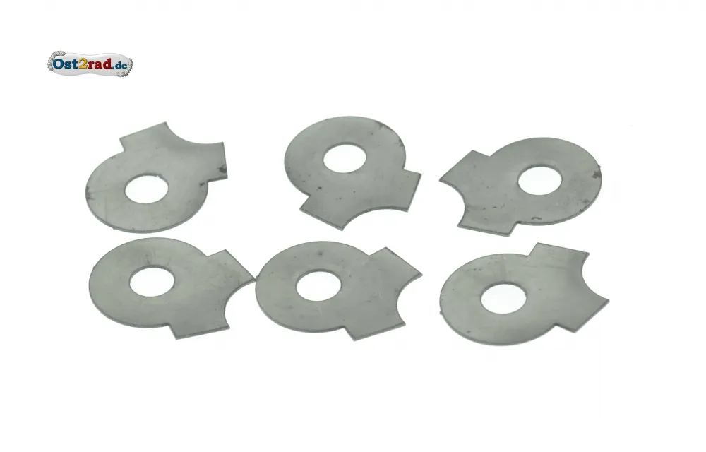 Sicherungsbleche Motorgehäuse SET passend für IFA MZ BK350 Sicherungsbleche Motorgehäuse SET passend für IFA MZ BK350