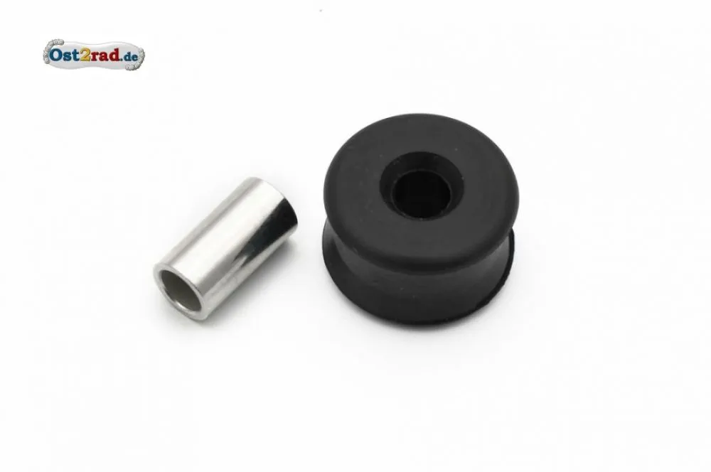 Gummibuchse mit Innenrohr passend für Simson Enduro 8mm Gummibuchse mit Innenrohr passend für Simson Enduro 8mm