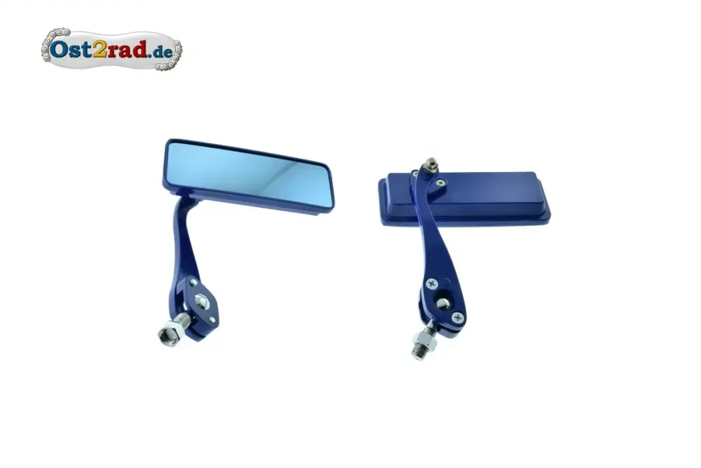 2.Wahl Spiegel für Simson S50 S51, BlueStyle blau, Paar 2.Wahl Spiegel für Simson S50 S51, BlueStyle blau, Paar