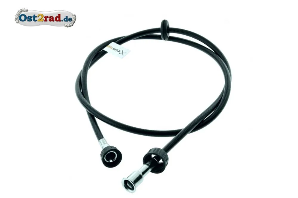 Tachowelle, Schwarz, für MZ ETZ 125 150 251, SEILOFLEX, Originallänge Tachowelle, Schwarz, für MZ ETZ 125 150 251, SEILOFLEX, Originallänge