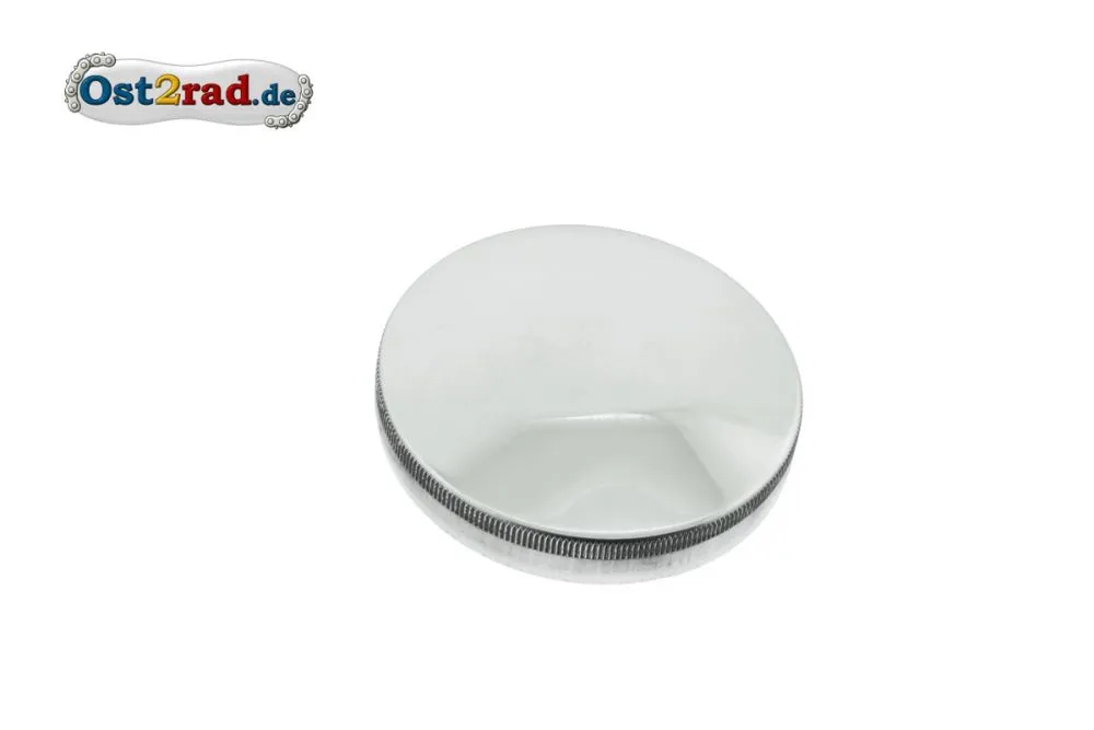 Tankdeckel Aluminium für SIMSON Sperber AWO MZ ETS ES TS ETZ JAWA CZ mit GLOCKE - dt. Prod. Tankdeckel Aluminium für SIMSON Sperber AWO MZ ETS ES TS ETZ JAWA CZ mit GLOCKE - dt. Prod.