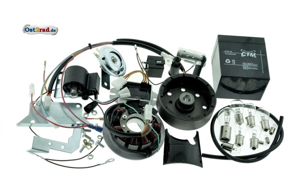 Vape 3 Zündung 12V Umrüstset M-G-V, für Simson S50 S51 S53 komplett Vape 3 Zündung 12V Umrüstset M-G-V, für Simson S50 S51 S53 komplett